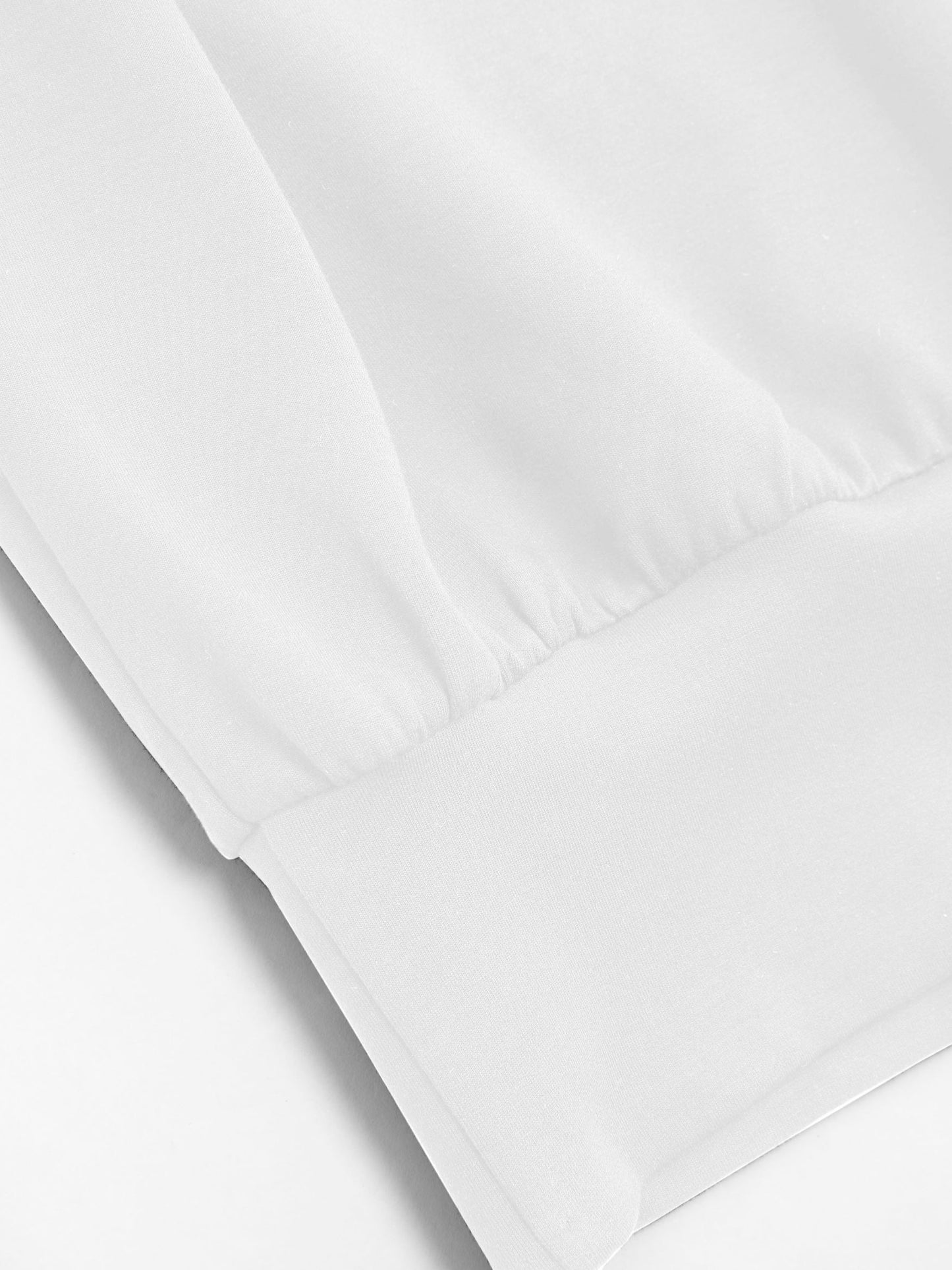 SOFTLYZERO™ NO SWEAT V-NECK PLEATED TUCK TOP
