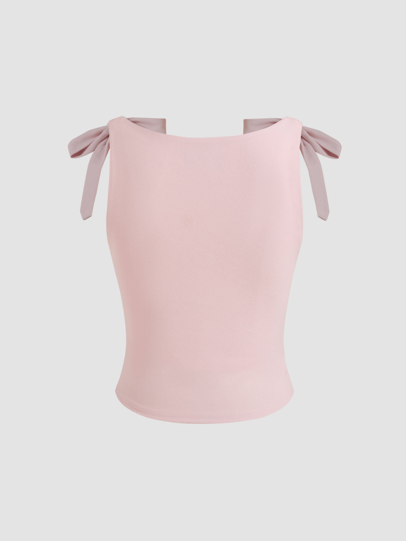BOW IT ALL™ SCOOP NECK TOP