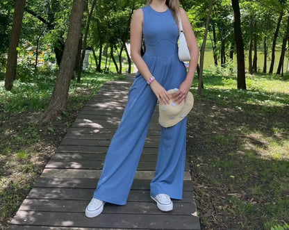 GO WITH THE FLOW™ JUMPSUIT WITH POCKETS