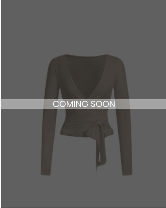 THAT'S A WRAP™ LONG SLEEVE TOP